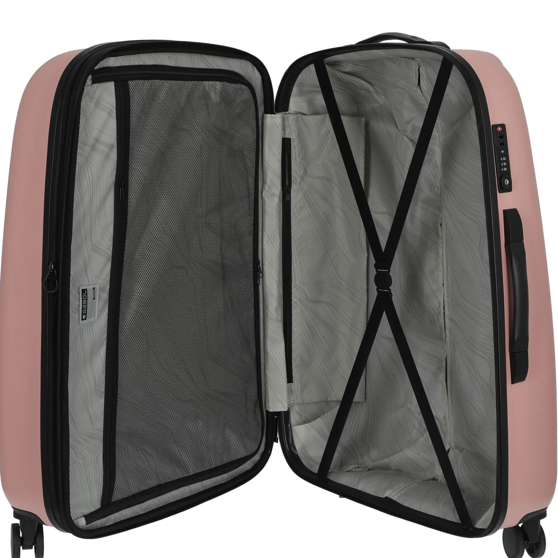 Paradise XP - 4-Rollen-Trolley Set 2tlg. (M+L) (rosa)
