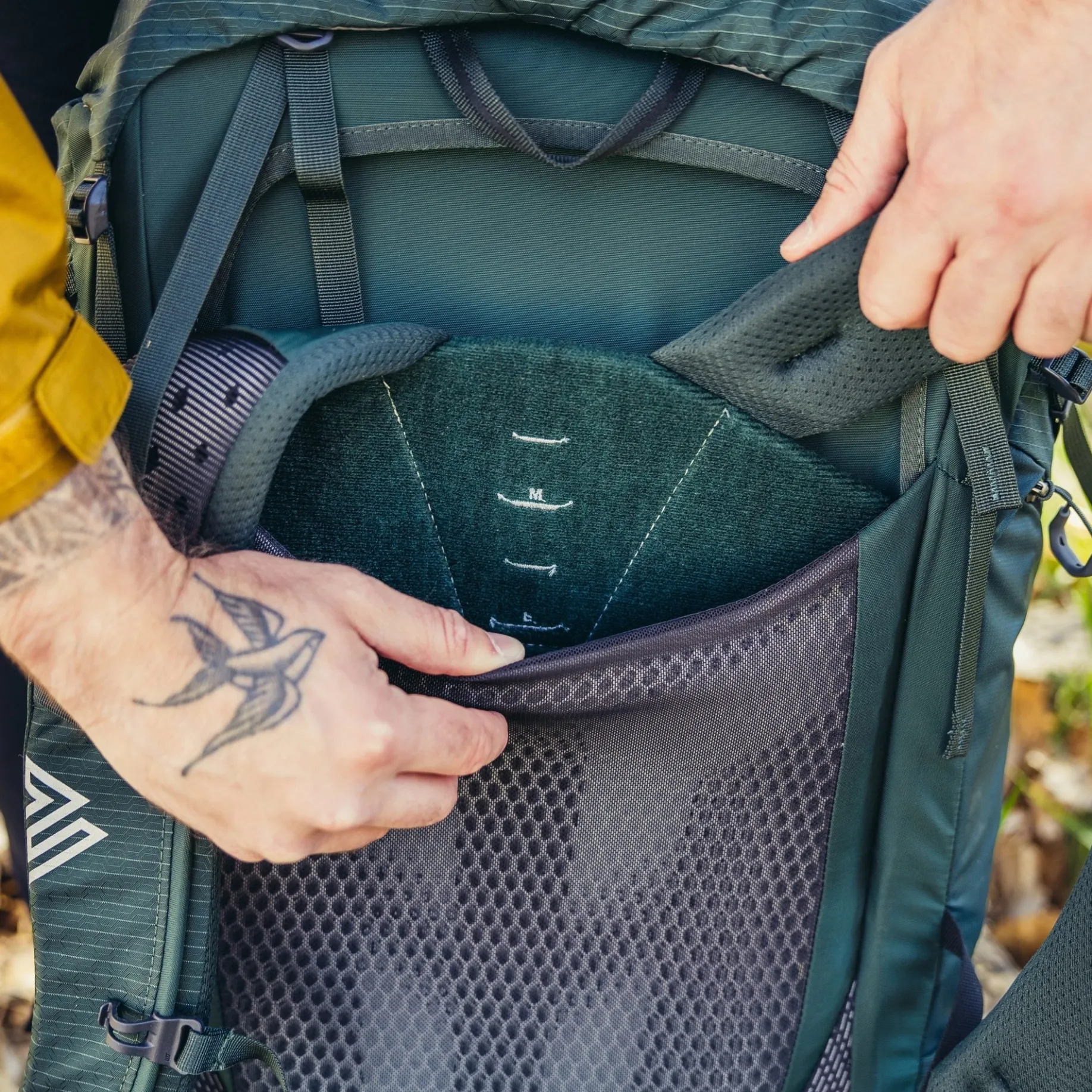 Paragon 40 S/M - Wanderrucksack 67 cm (cascade green, SM)