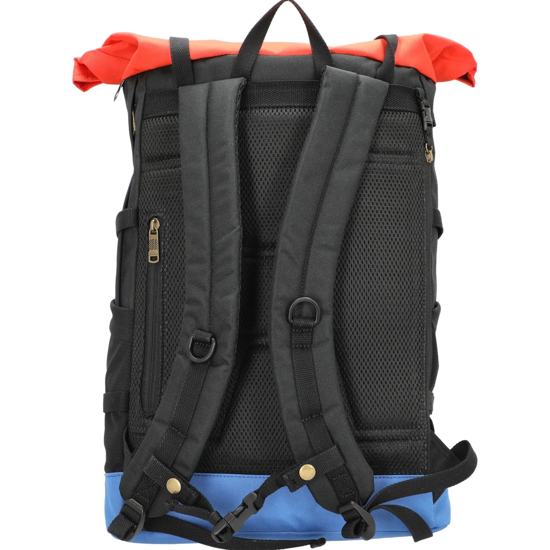 Paratrooper Reborn - Rolltop Rucksack 14" 67 cm (black x grapefruit)