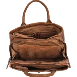 Passau - Henkeltasche 37 cm (cognac)