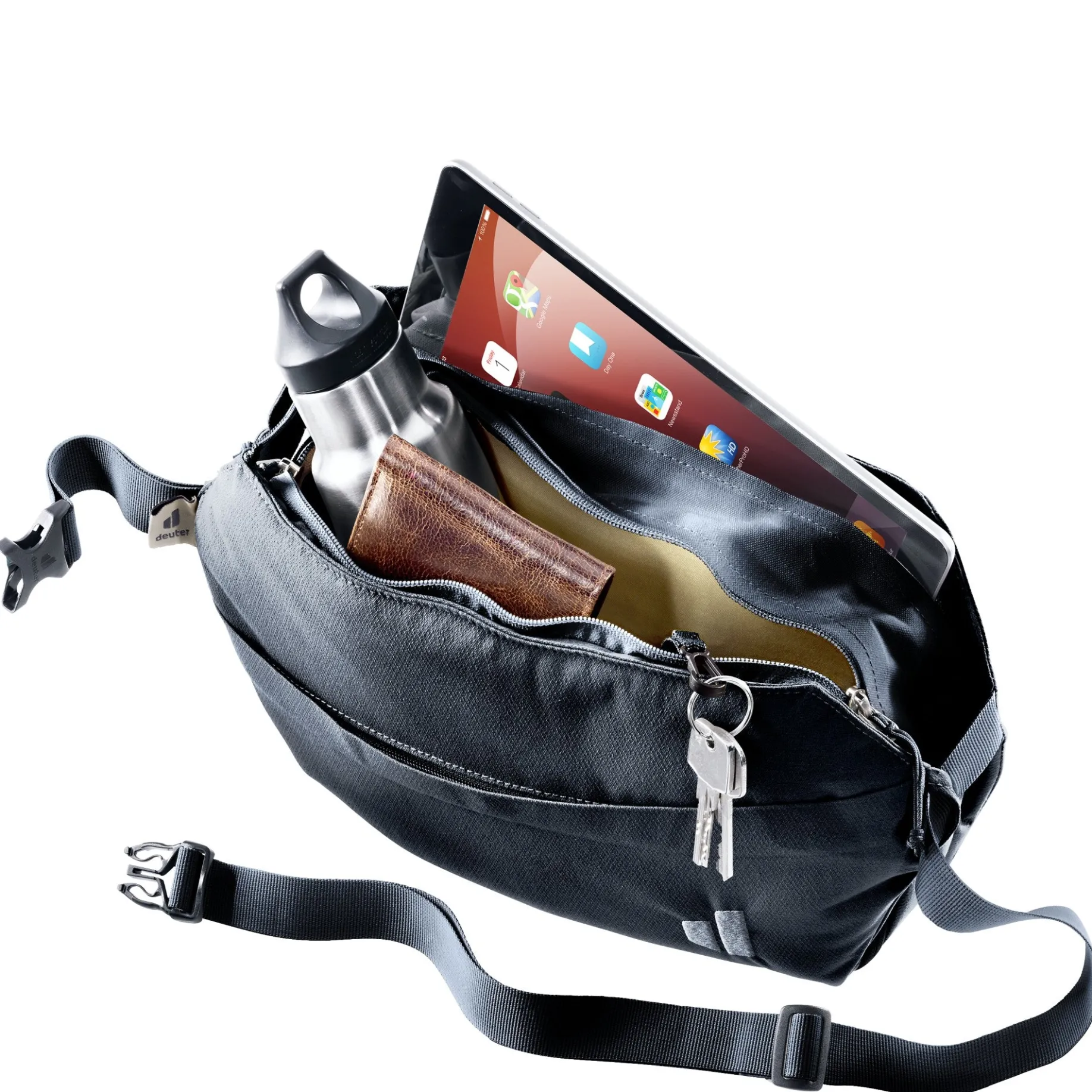 Passway 4+1 - Gürteltasche 36 cm (schwarz)