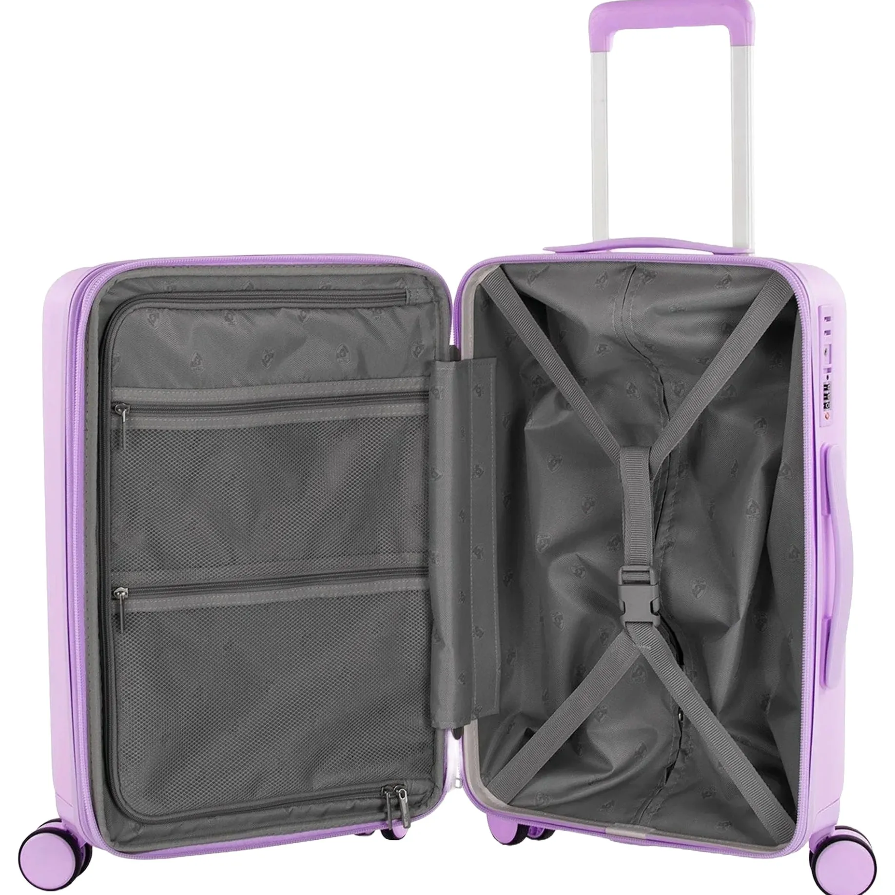 Pastel - 4-Rollen-Kabinentrolley S 53 cm erw. (lavender)