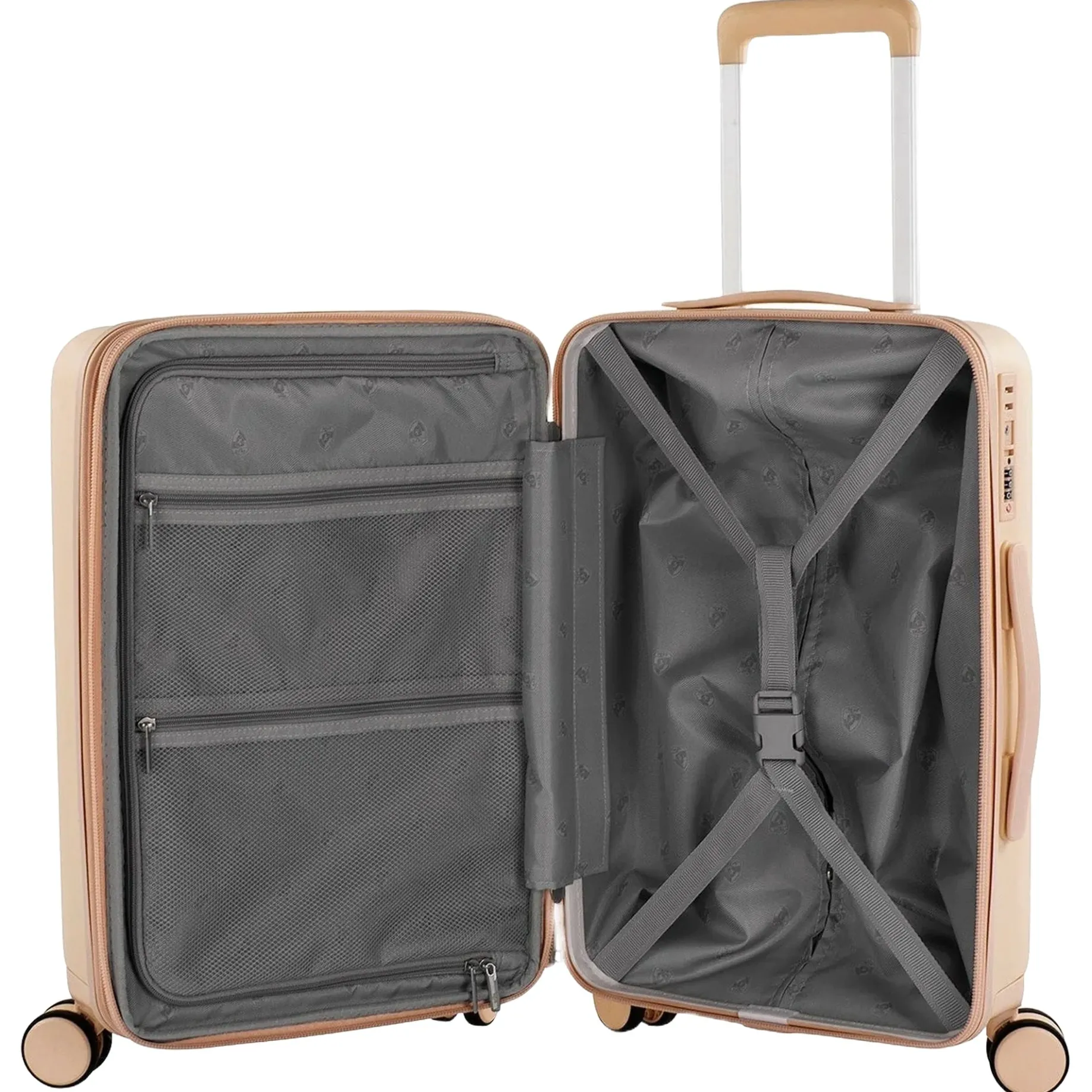 Pastel - 4-Rollen-Kabinentrolley S 53 cm erw. (nude)