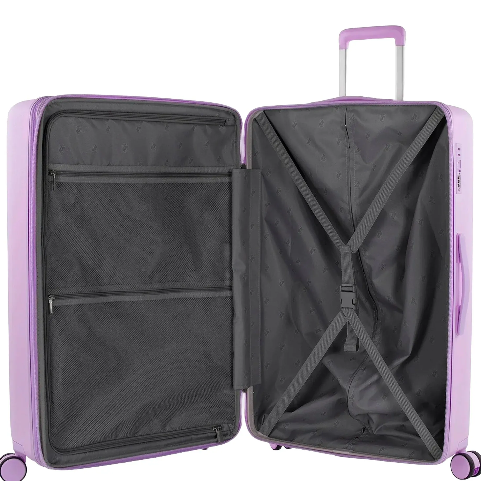 Pastel - 4-Rollen-Trolley L 76 cm erw. (lavender)