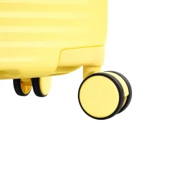Pastel - 4-Rollen-Trolley M 66 cm erw. (gelb)