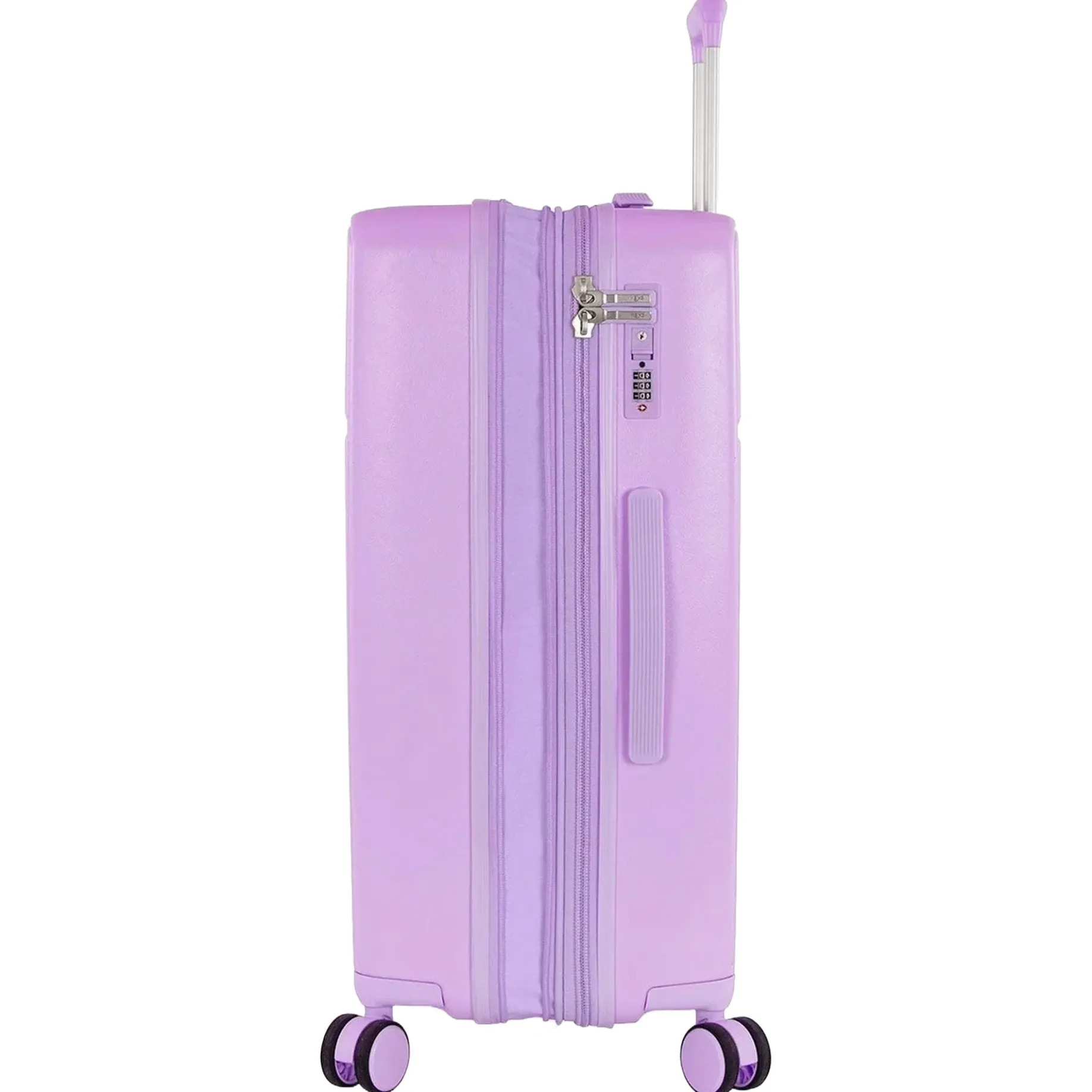 Pastel - 4-Rollen-Trolley M 66 cm erw. (lavender)