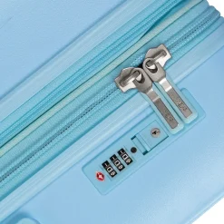 Pastel - 4-Rollen-Trolley M 66 cm erw. (blue)