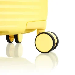 Pastel - 4-Rollen-Trolley Set 3tlg. erw. (gelb)