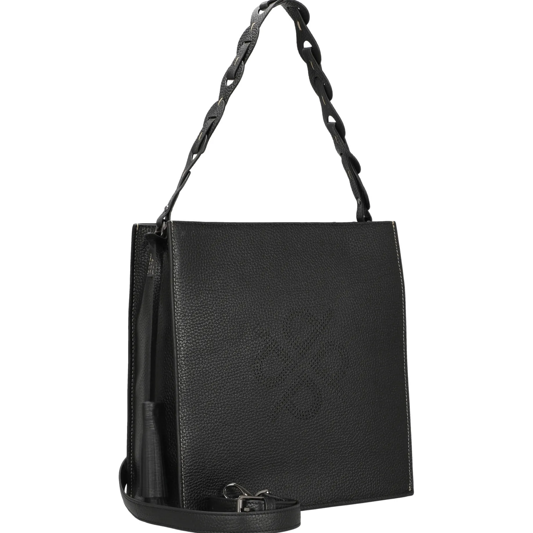Peephole - Schultertasche 29 cm (schwarz)