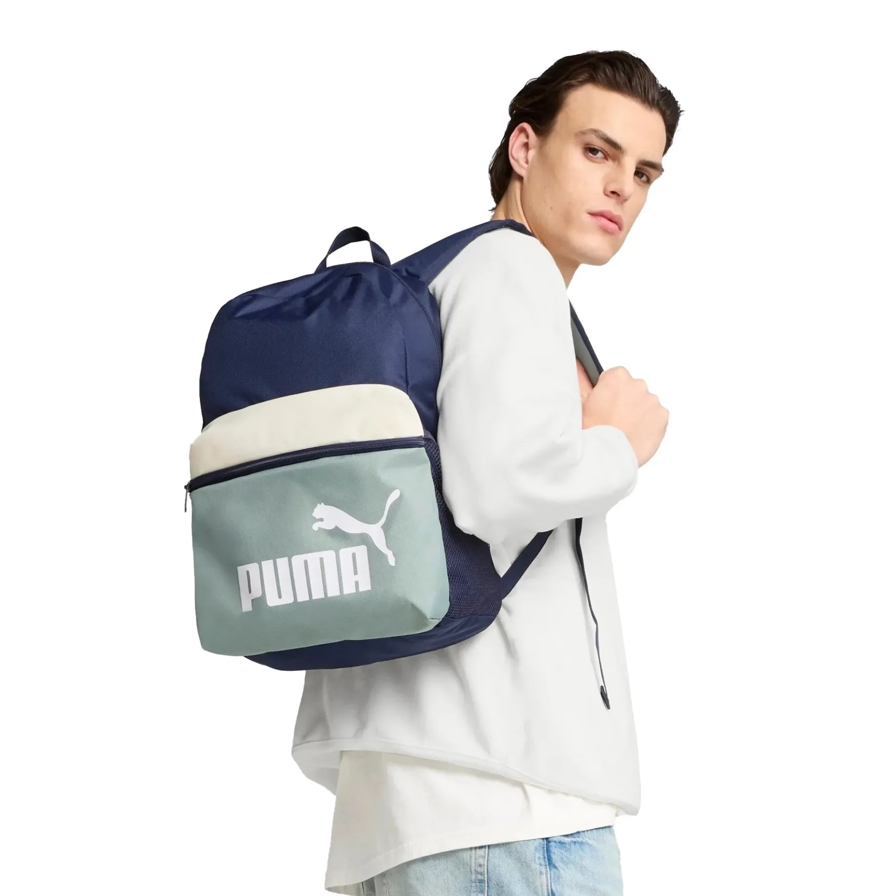 Phase Color Block - Rucksack 44 cm (navy-Cclorblock)