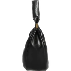 Pinched Soft Crescent - Schultertasche L 35 cm (schwarz)