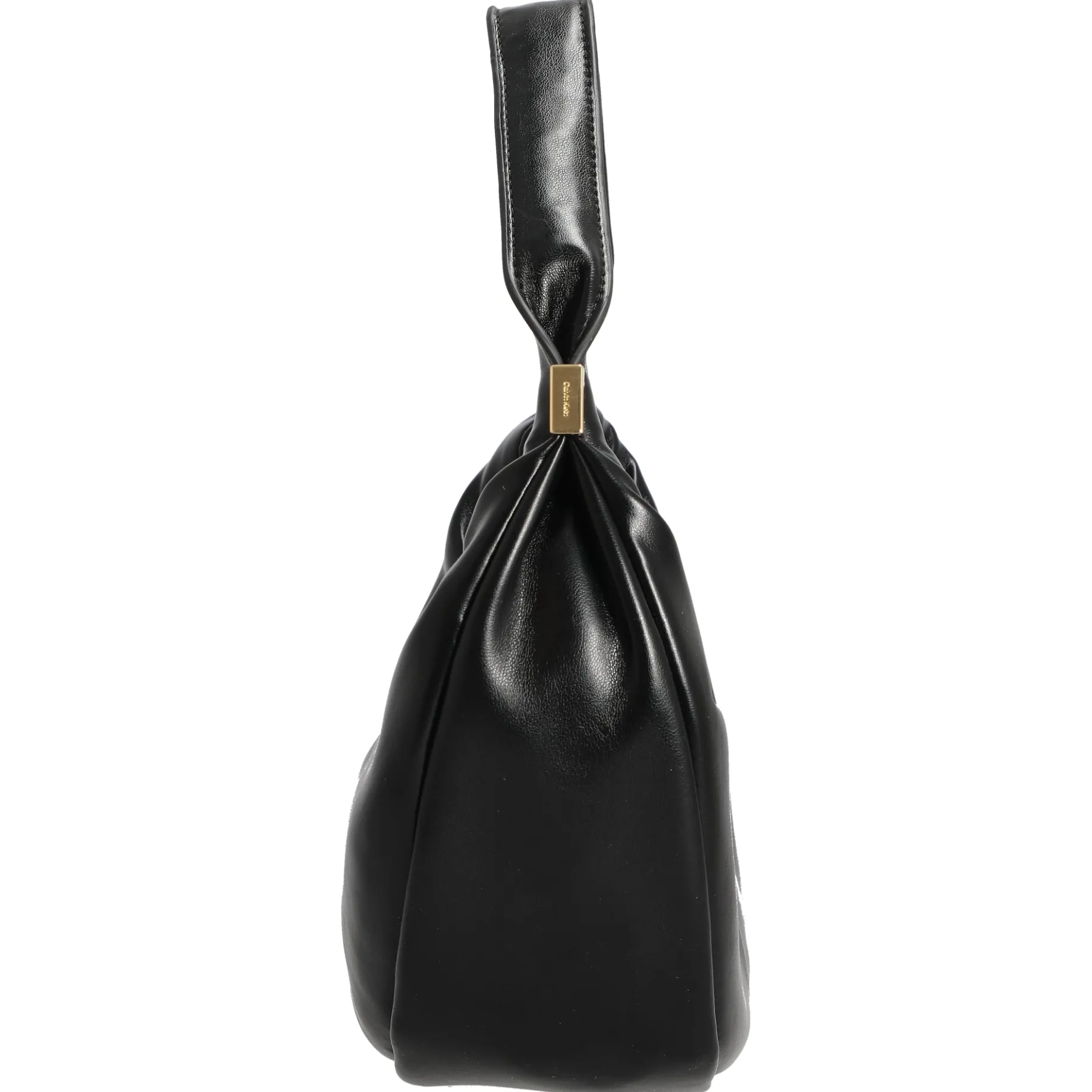 Pinched Soft Crescent - Umhängetasche S 24 cm (schwarz)
