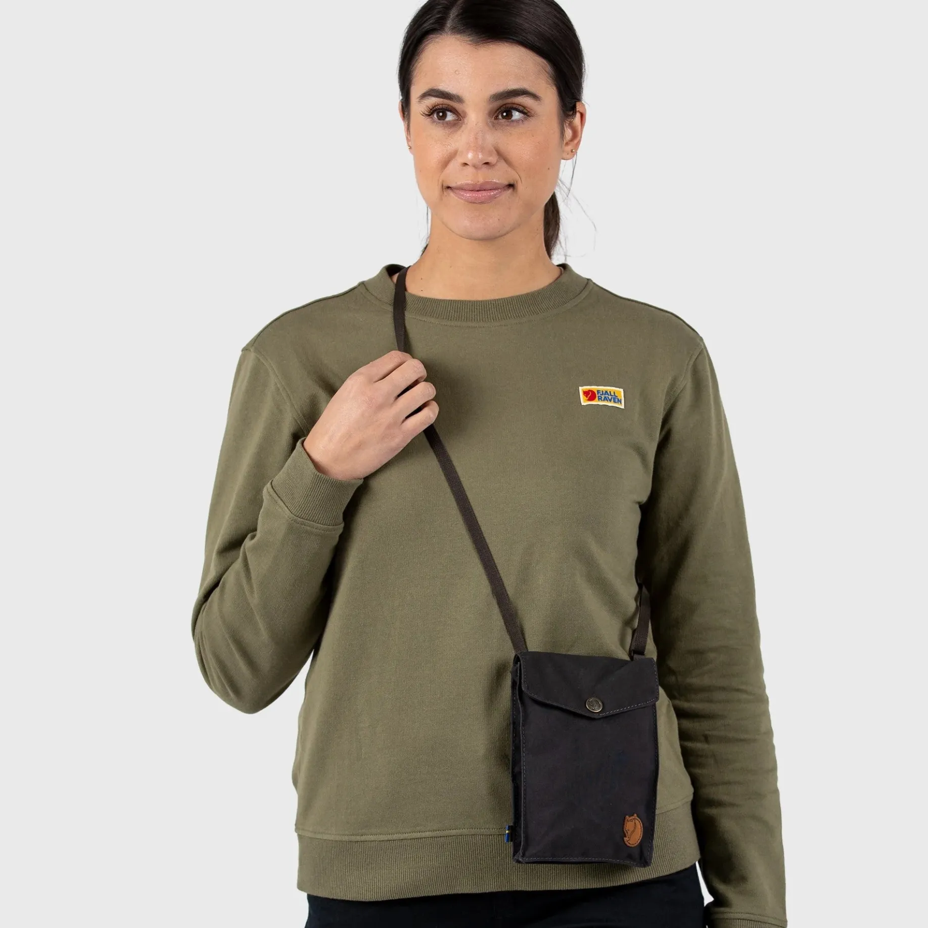 Pocket - Umhängetasche 18 cm (dark grey)