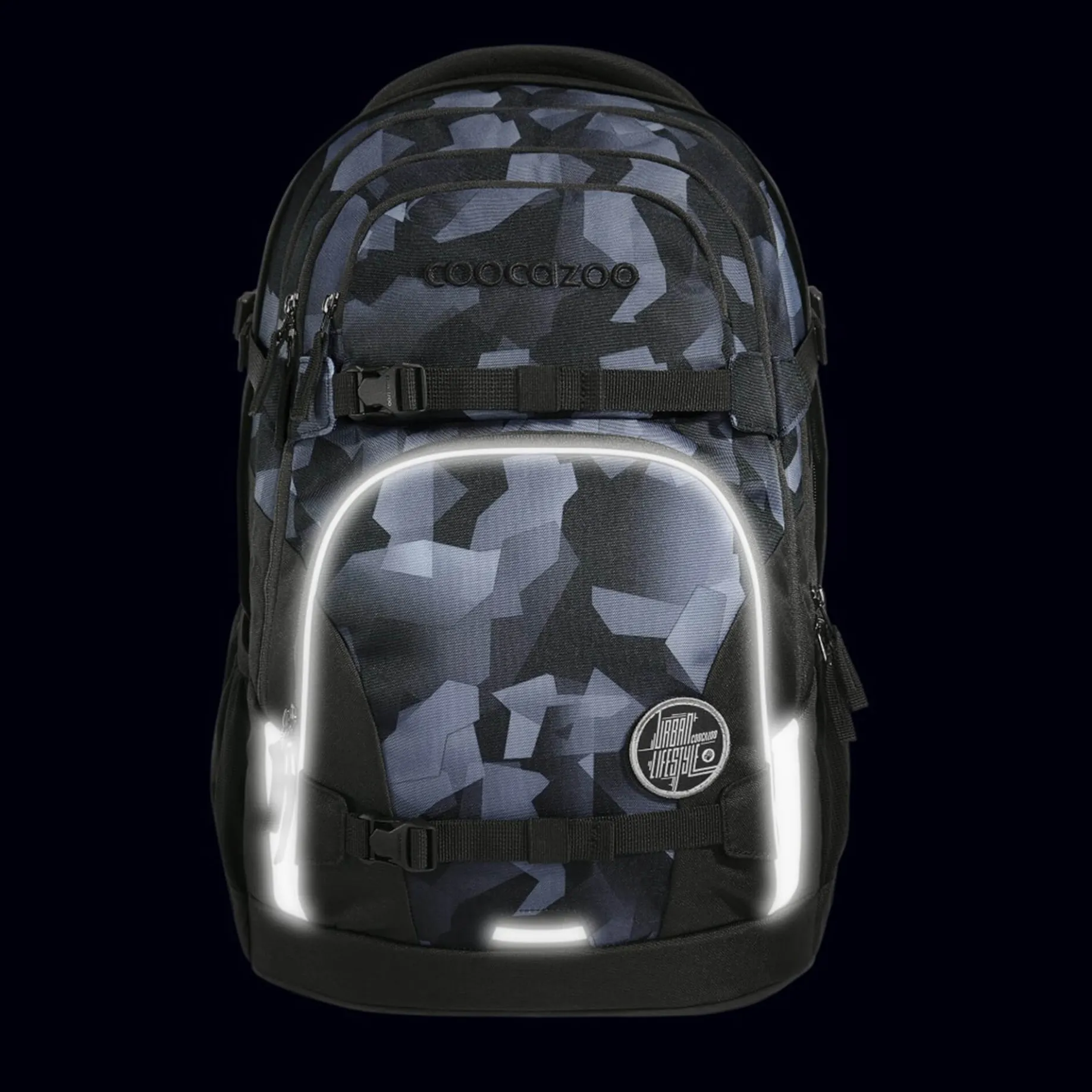 Porter - Schulrucksack 44 cm (Grey Rocks)