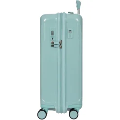 Positano - 4-Rollen Kabinentrolley 55 cm USB (hellblau)