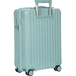 Positano - 4-Rollen Kabinentrolley 55 cm USB (hellblau)