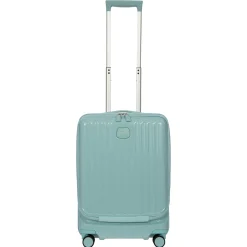 Positano - 4-Rollen Kabinentrolley 55 cm USB erw. (hellblau)