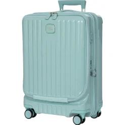 Positano - 4-Rollen Kabinentrolley 55 cm USB erw. (hellblau)