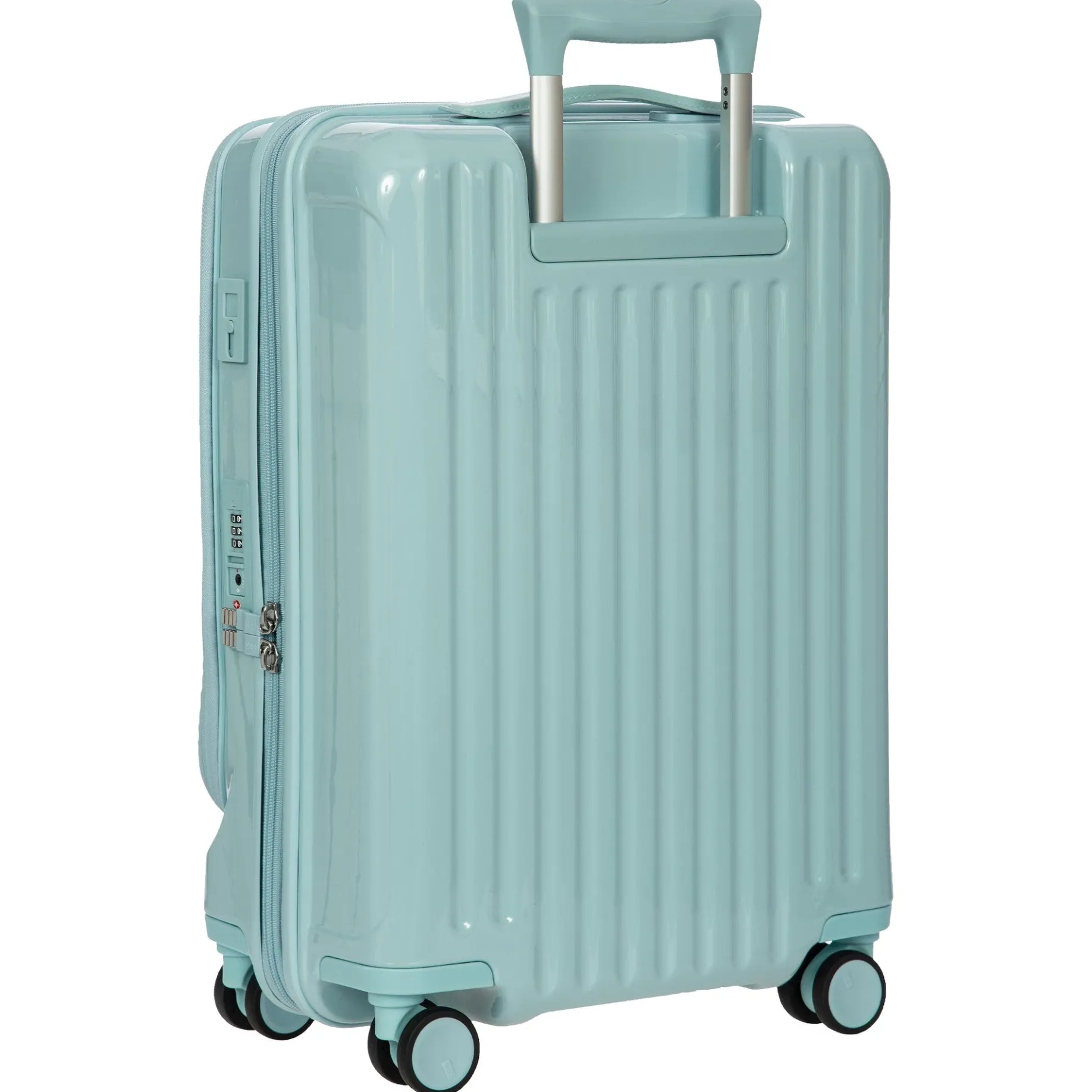 Positano - 4-Rollen Kabinentrolley 55 cm USB erw. (hellblau)