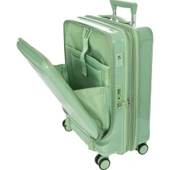 Positano - 4-Rollen Kabinentrolley 55 cm USB erw. (salbei)