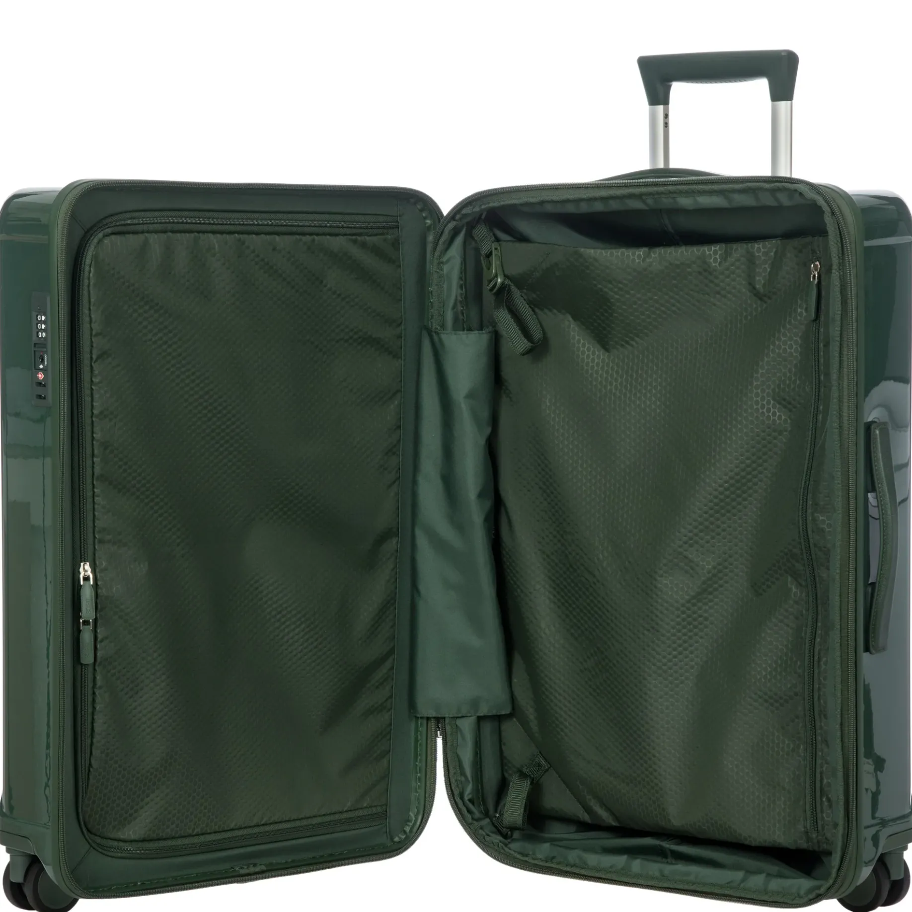 Positano - 4-Rollen-Trolley M 69 cm erw. (emerald green)