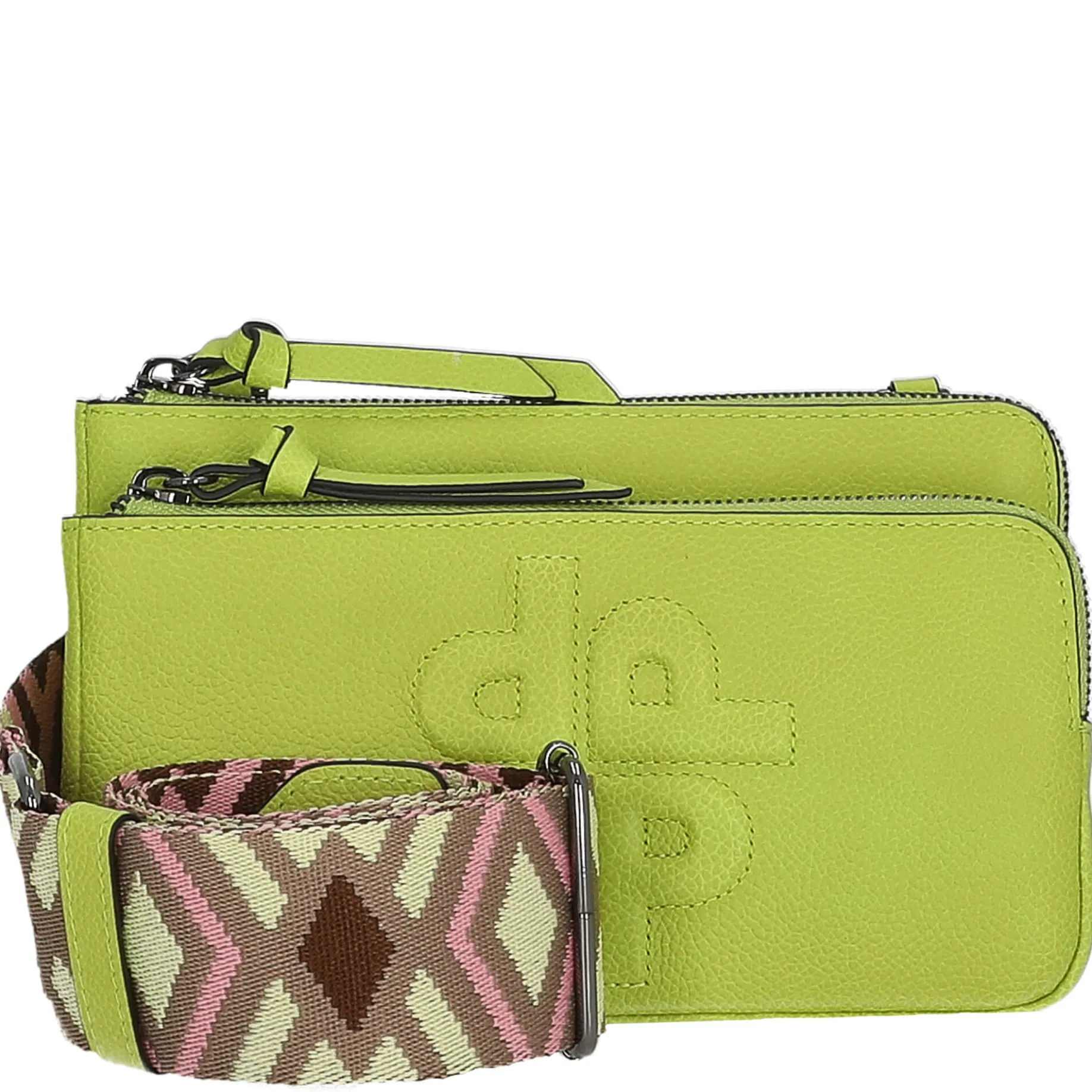 PPPP - Schultertasche 20 cm (lime)