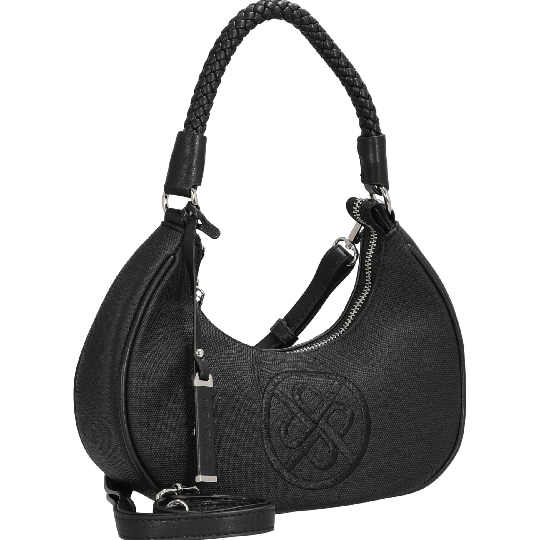 Pretty - Schultertasche 24 cm (schwarz)