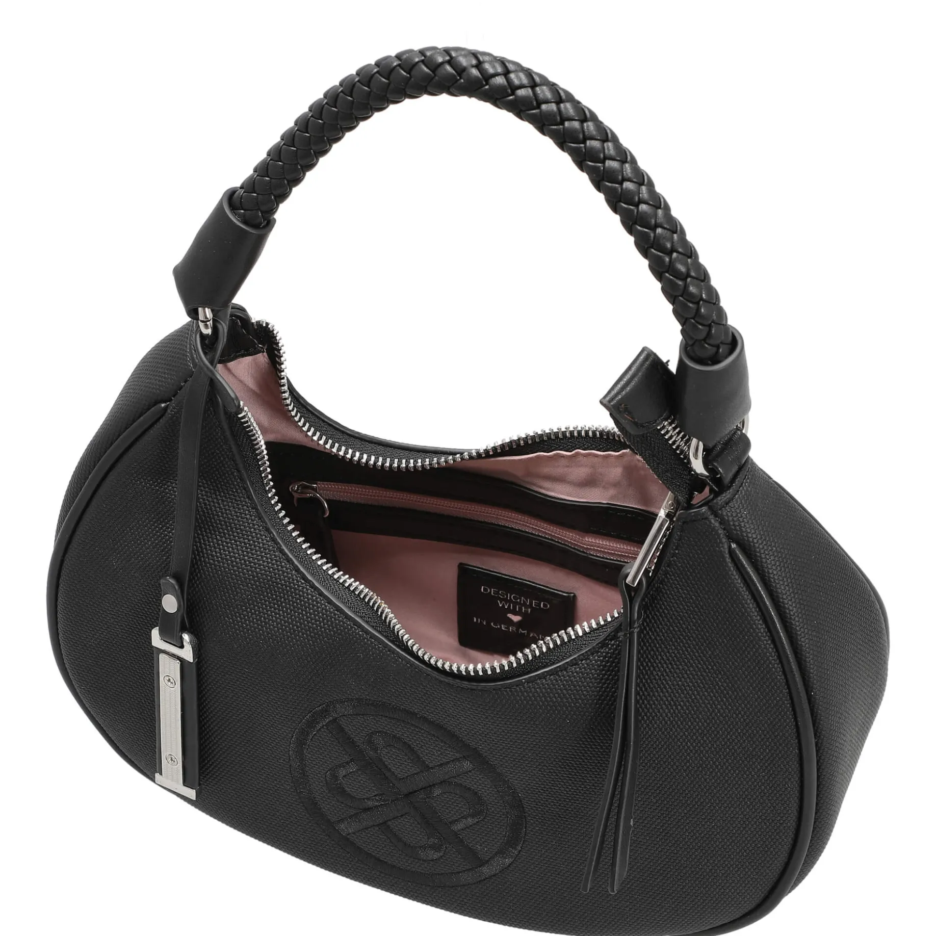 Pretty - Schultertasche 24 cm (schwarz)