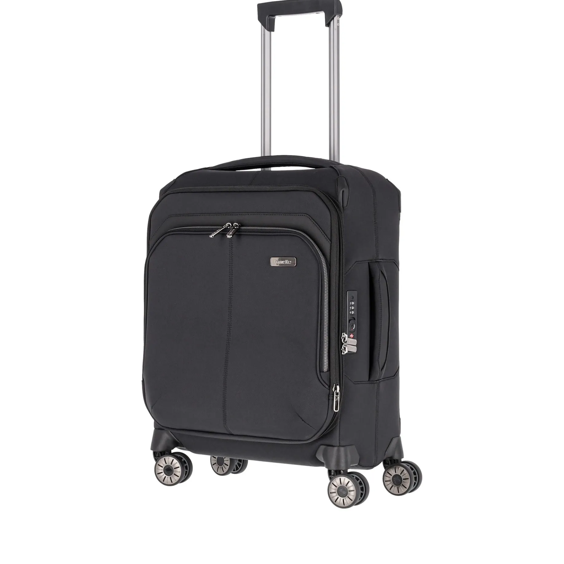 Priima - 4-Rollen-Kabinentrolley S 55 cm erw. (black)