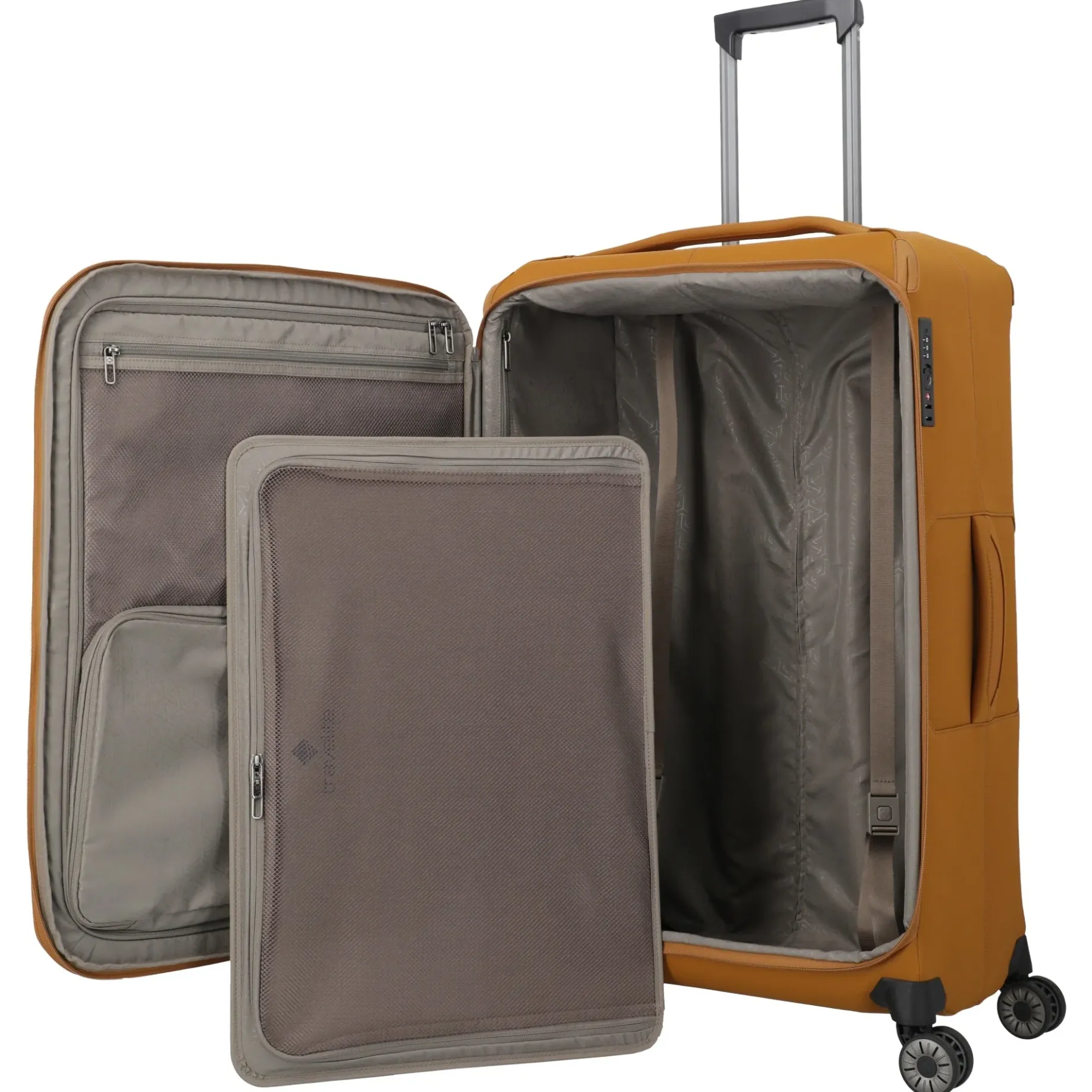 Priima - 4-Rollen-Trolley L 79 cm erw. (curry)