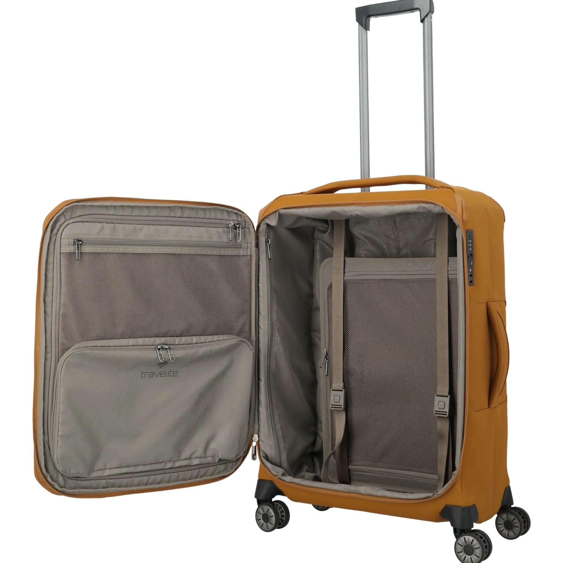 Priima - 4-Rollen-Trolley M 68 cm (curry)