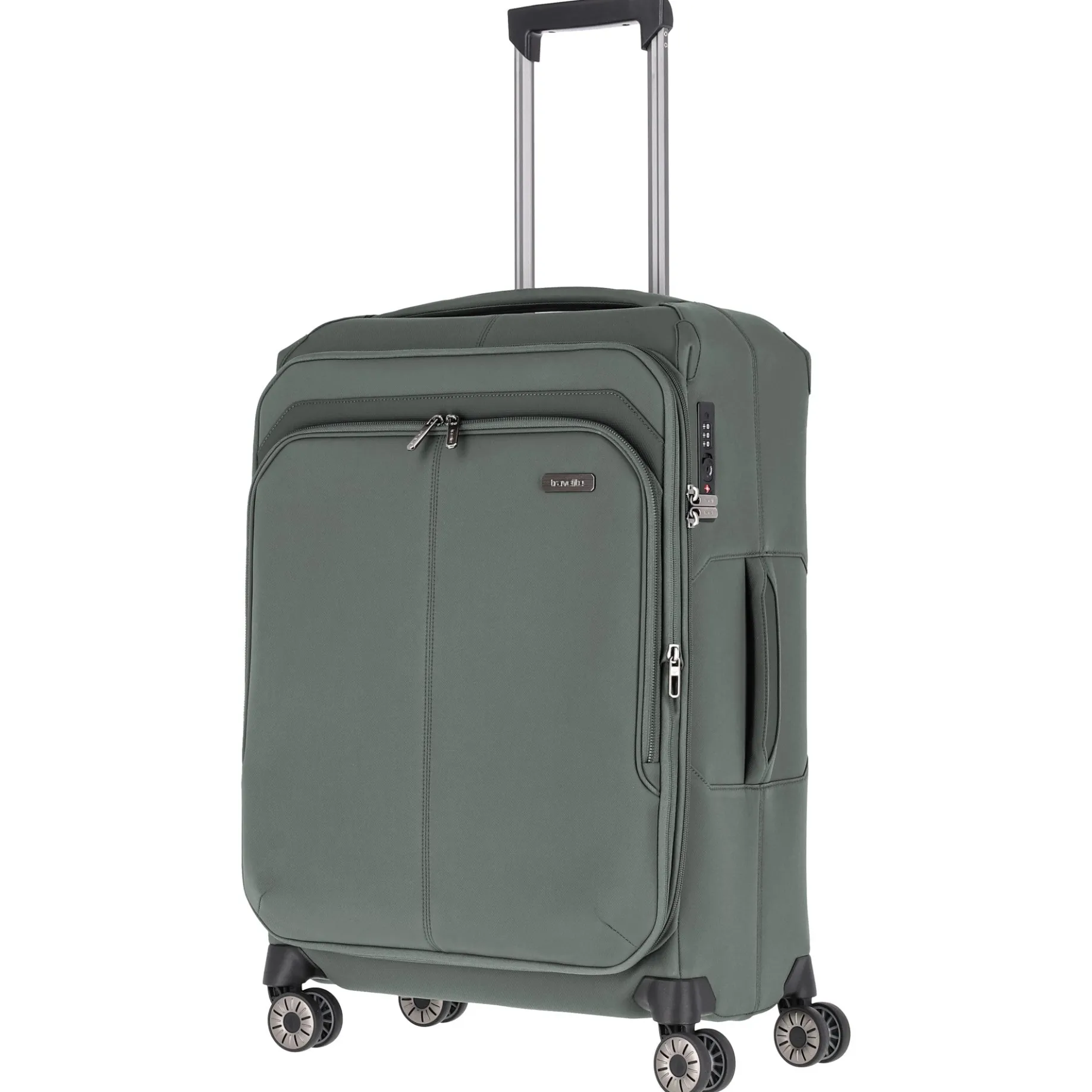 Priima - 4-Rollen-Trolley M 68 cm erw. (olive)