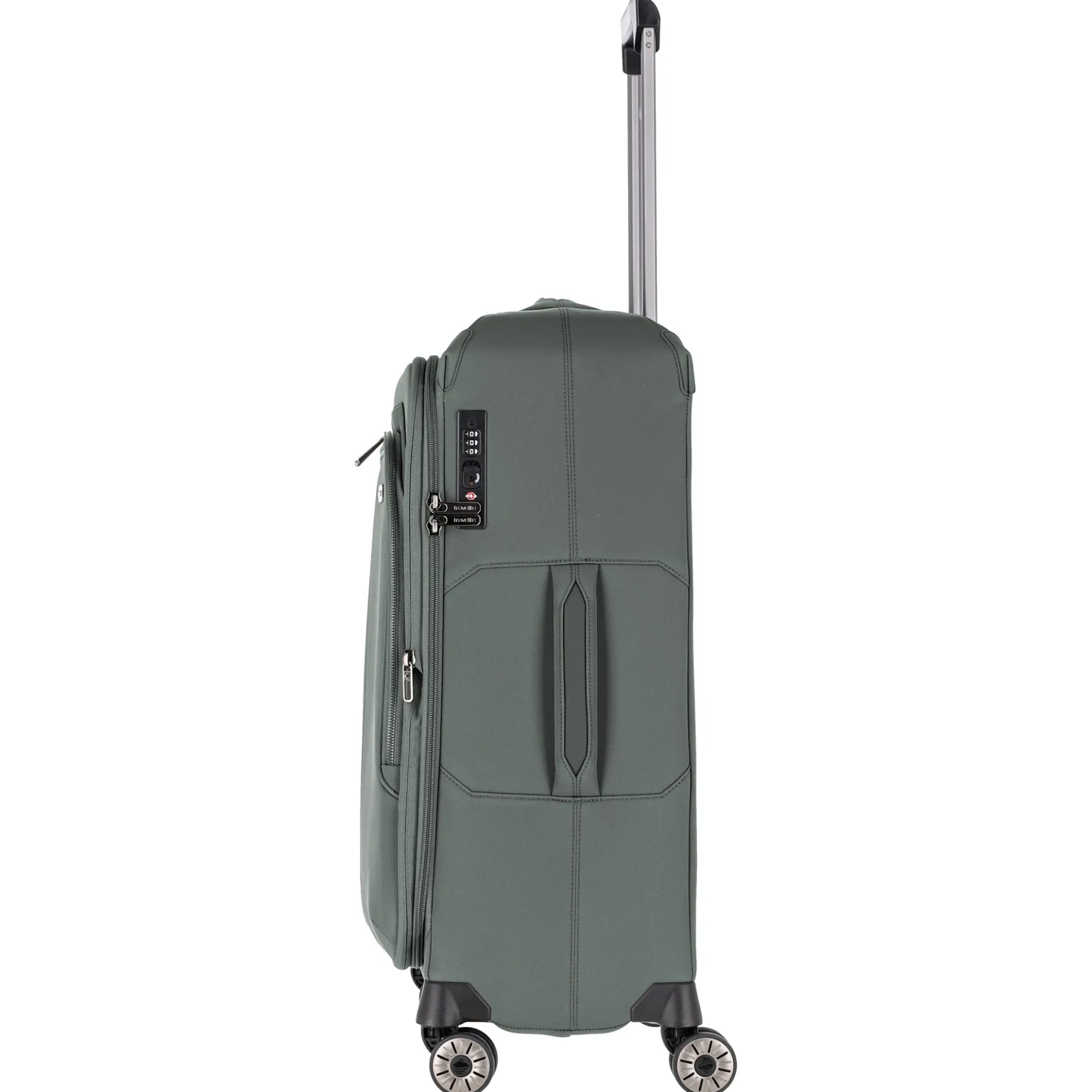 Priima - 4-Rollen-Trolley M 68 cm erw. (olive)