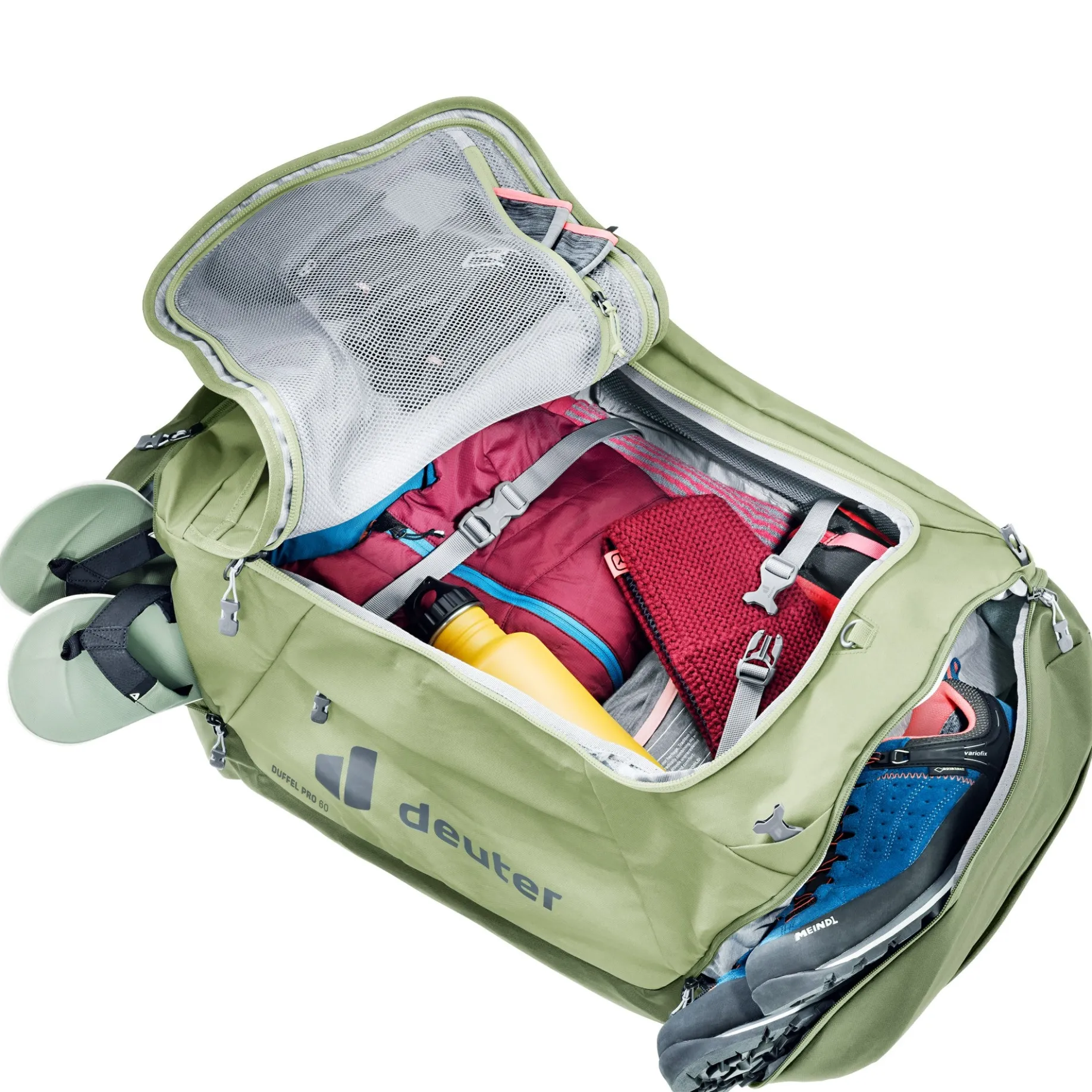 Pro 60 - Reisetasche/Reiserucksack 66 cm (mineral-grove)