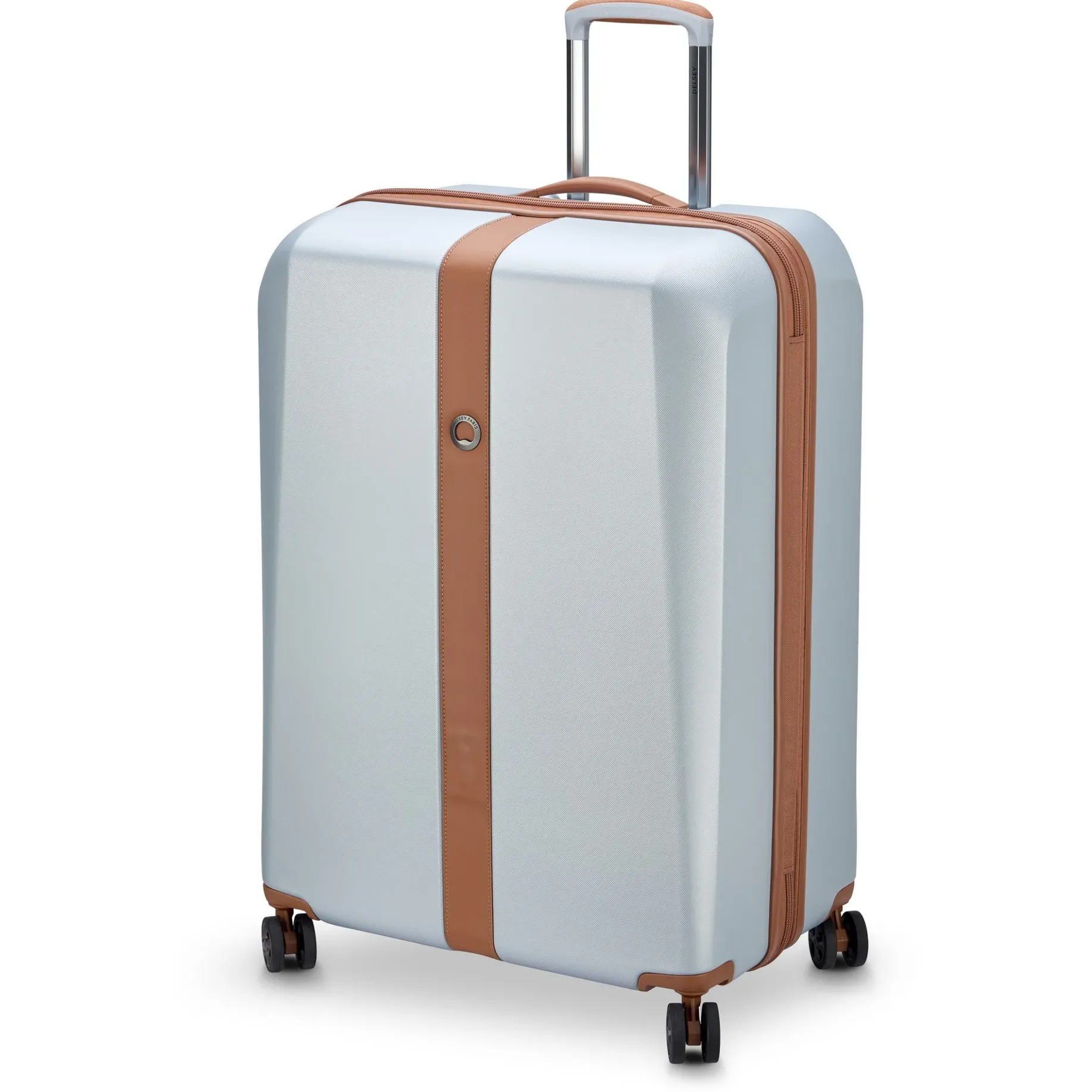 Promenade Hard 2.0 - 4-Rollen-Trolley 76 cm erw. (silber)