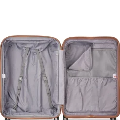 Promenade Hard 2.0 - 4-Rollen-Trolley 76 cm erw. (silber)