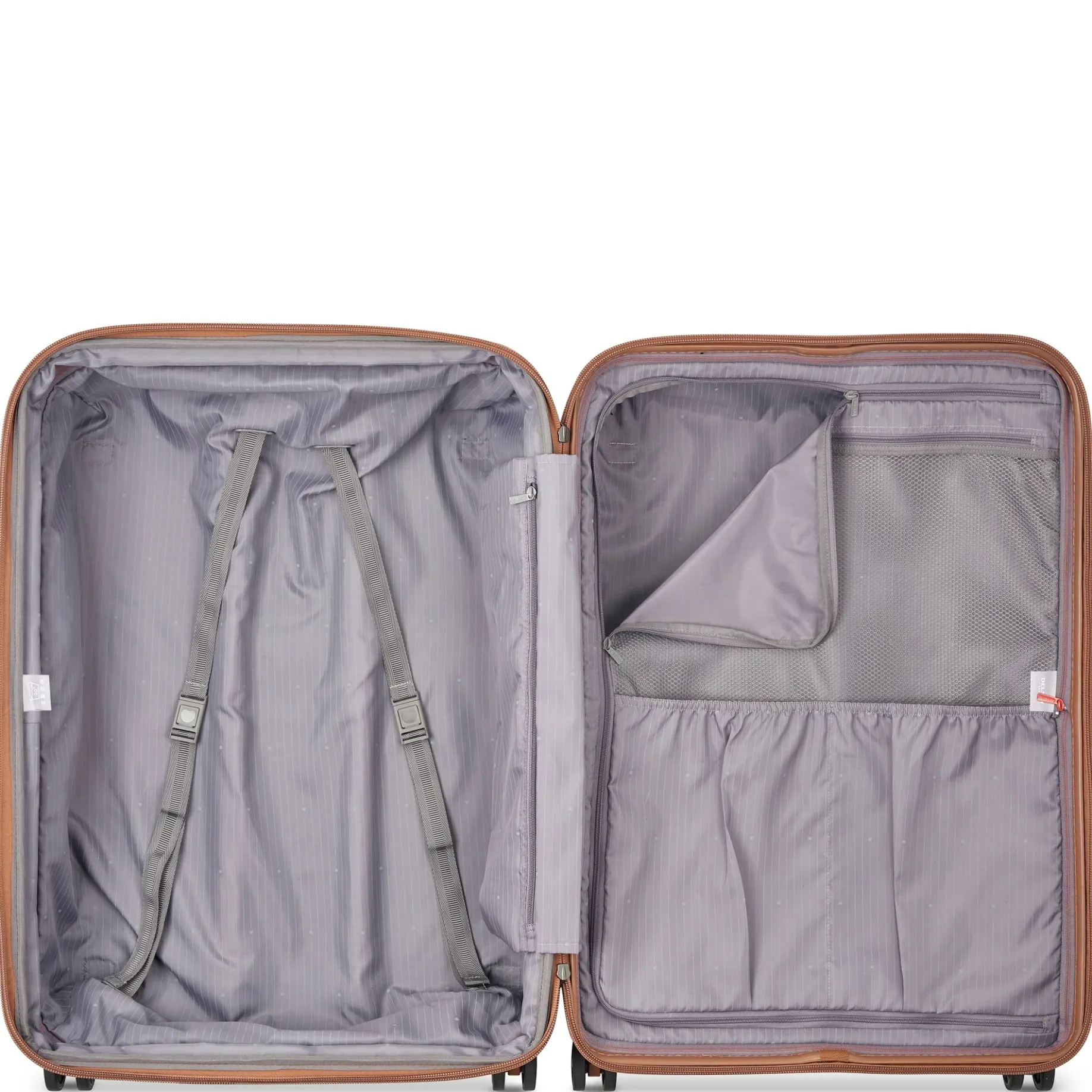Promenade Hard 2.0 - 4-Rollen-Trolley 76 cm erw. (silber)