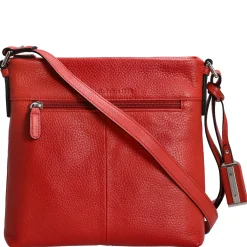 Pure - Umhängetasche 24 cm Rindsleder (lipstick)