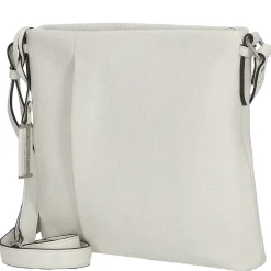 Pure - Umhängetasche 24 cm Rindsleder (white lily)
