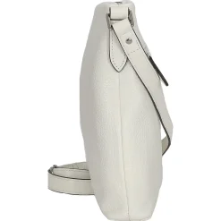 Pure - Umhängetasche 24 cm Rindsleder (white lily)