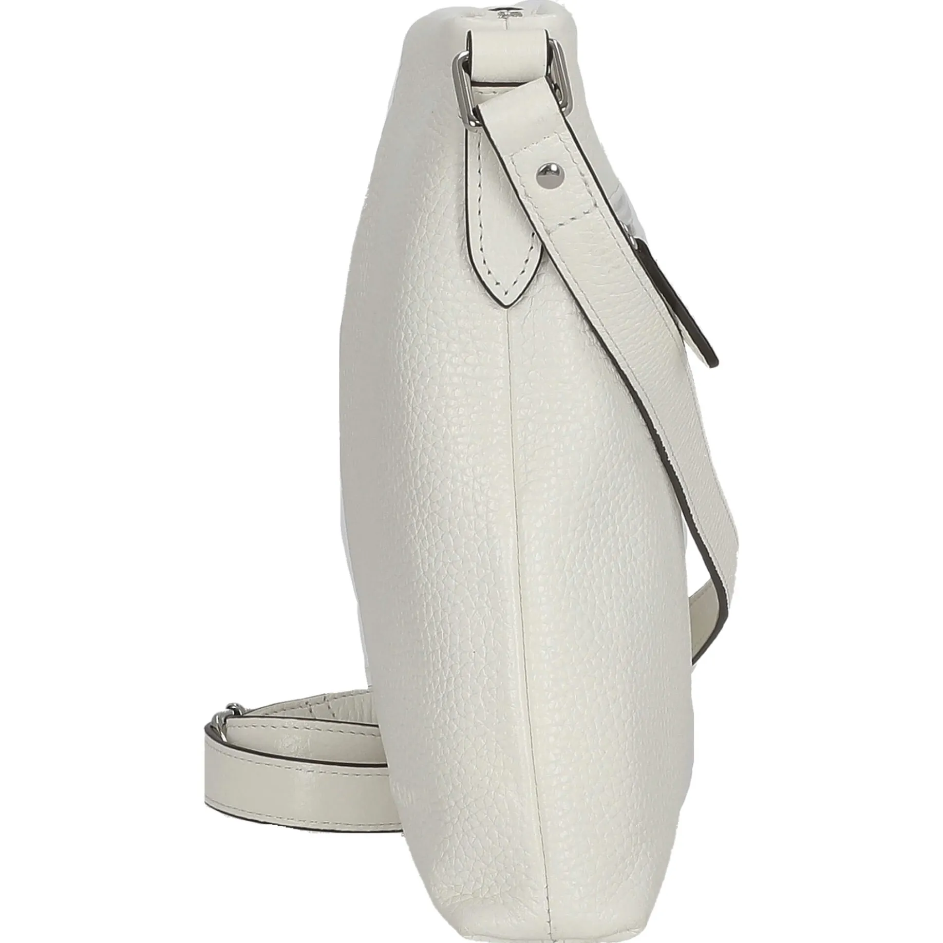 Pure - Umhängetasche 24 cm Rindsleder (white lily)