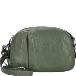 Pure - Umhängetasche 21 cm Rindsleder (pesto)