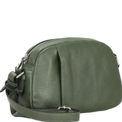 Pure - Umhängetasche 21 cm Rindsleder (pesto)