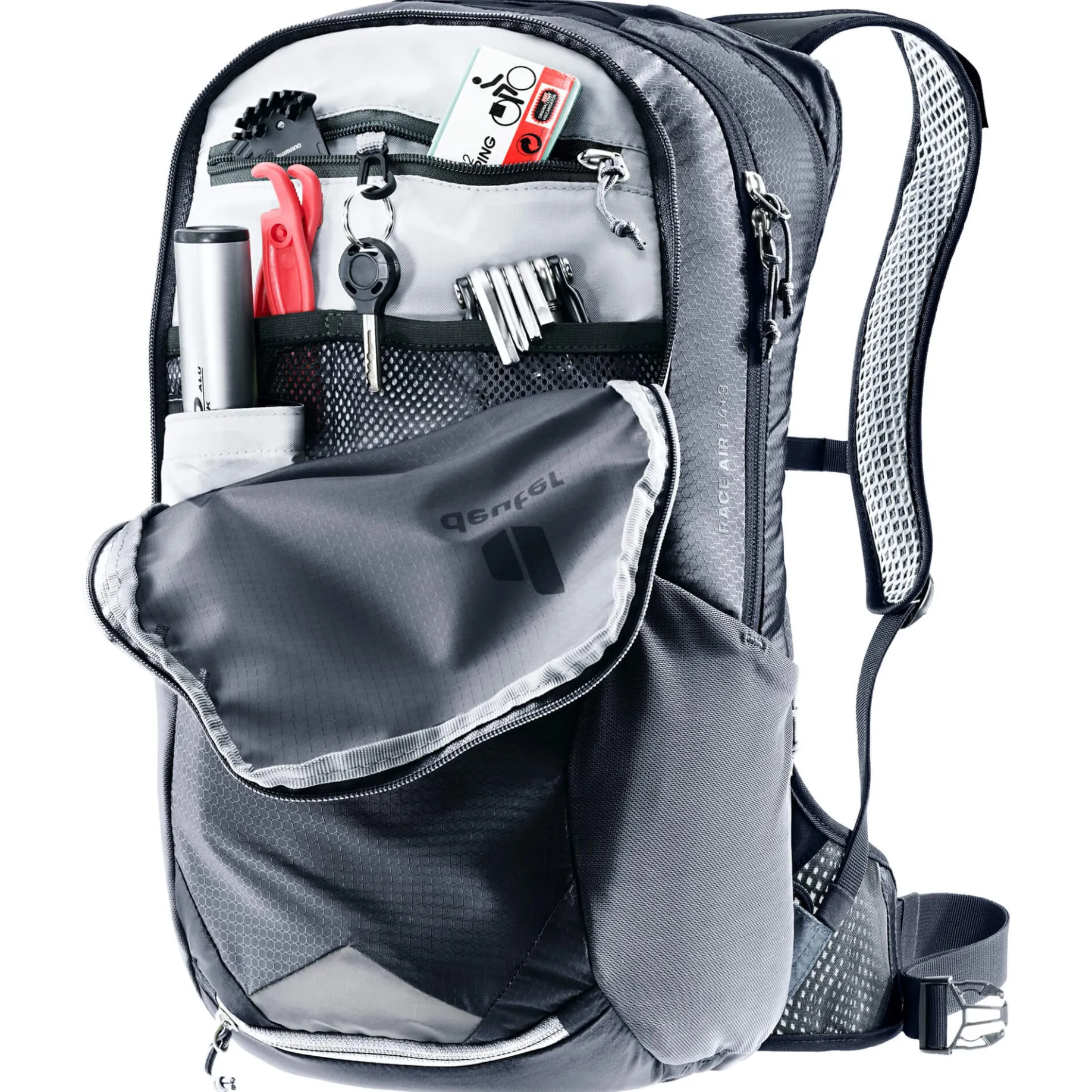 Race Air 14+3 - Fahrradrucksack 46 cm (black)