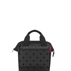 reisenthel allrounder cross - Schultertasche 24 cm (glossy dots black)