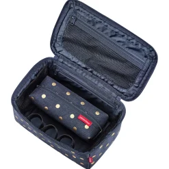 reisenthel beautycase set - Geschenkset 2tlg. (metallic dots blue)