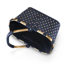 reisenthel carrybag - Einkaufskorb (frame metallic dots blue)