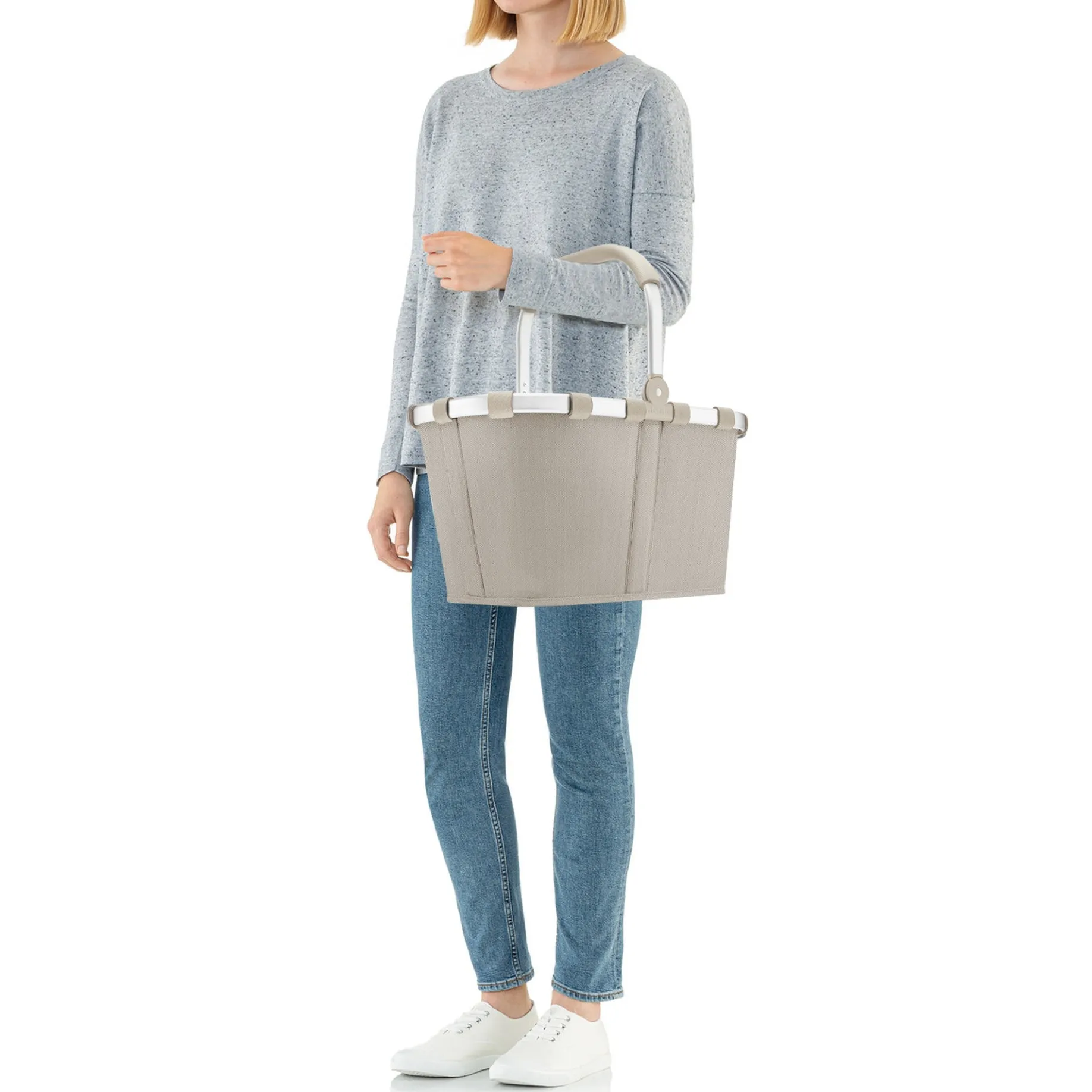 reisenthel carrybag - Einkaufskorb (herringbone sand)