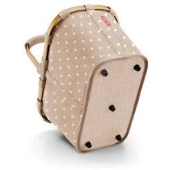 reisenthel carrybag - Einkaufskorb (frame metallic dots coffee)