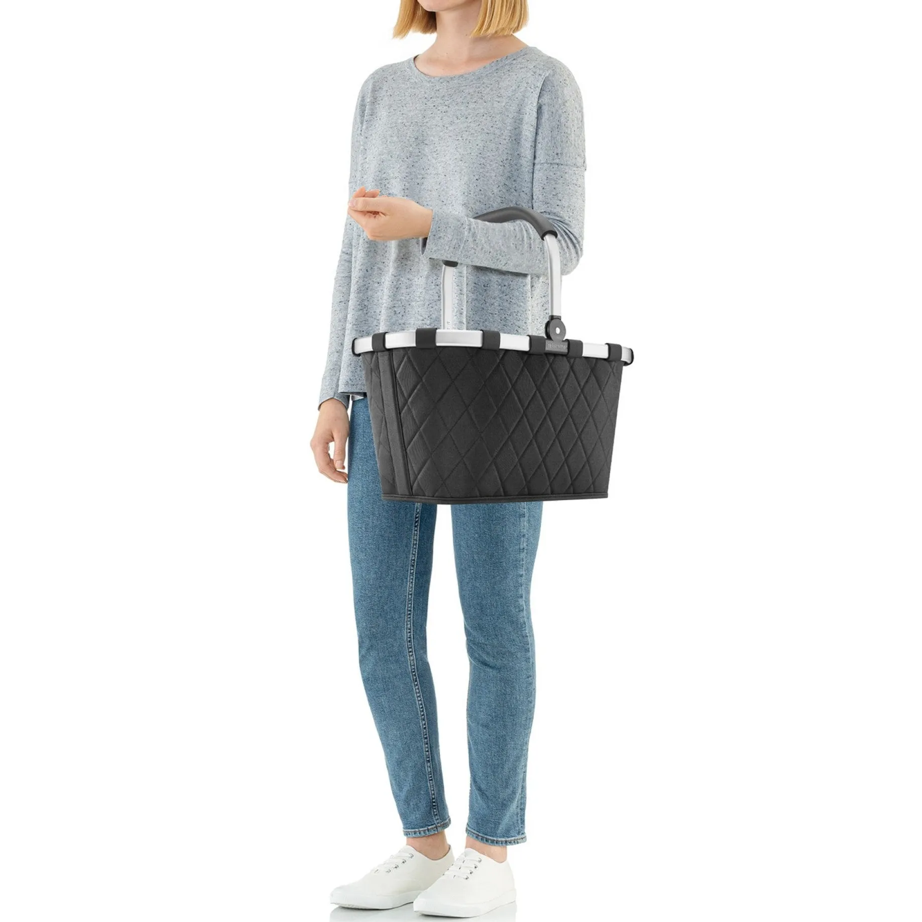 reisenthel carrybag - Einkaufskorb (rhombus black)